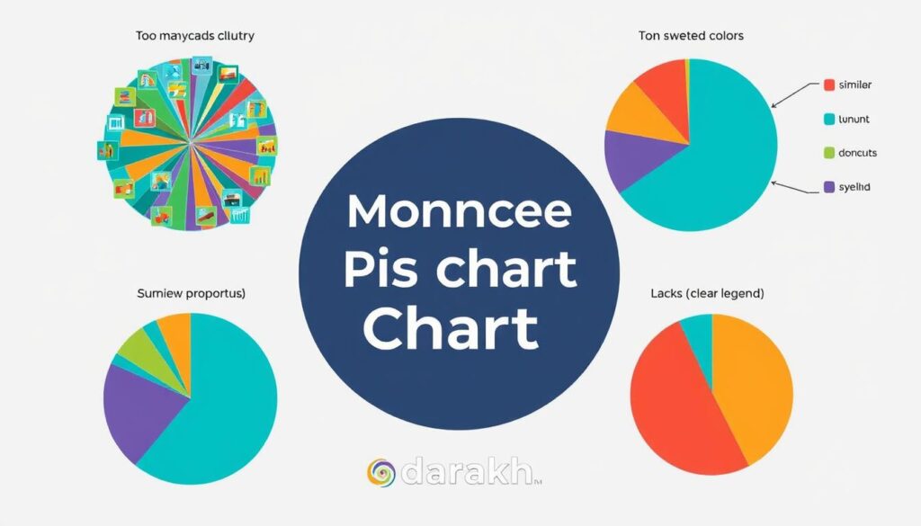 common mistakes in pie chart creation