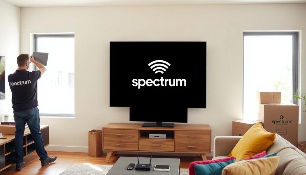 spectrum new location setup