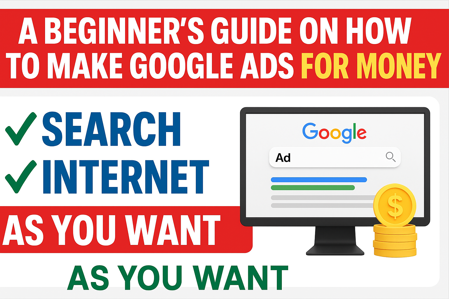 A Beginner's Guide on How to Make Google Ads for Money